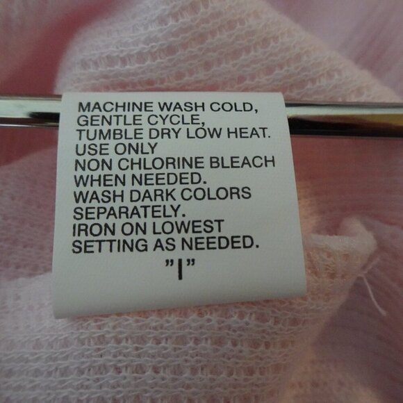 Miss Elaine Smocked Zip Robe Petite Size PS Pink House Coat Embroidered - Picture 10 of 11